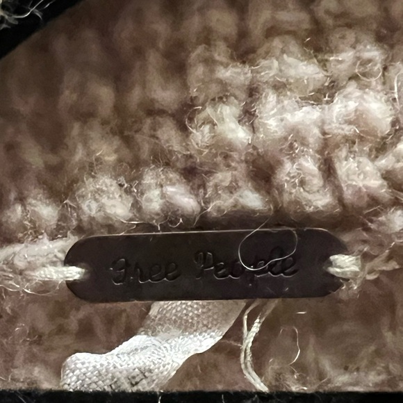 FREE PEOPLE Womens Sidewinder Wool Waffle Knit Pullover Sweater - oversized fit - Picture 5 of 5